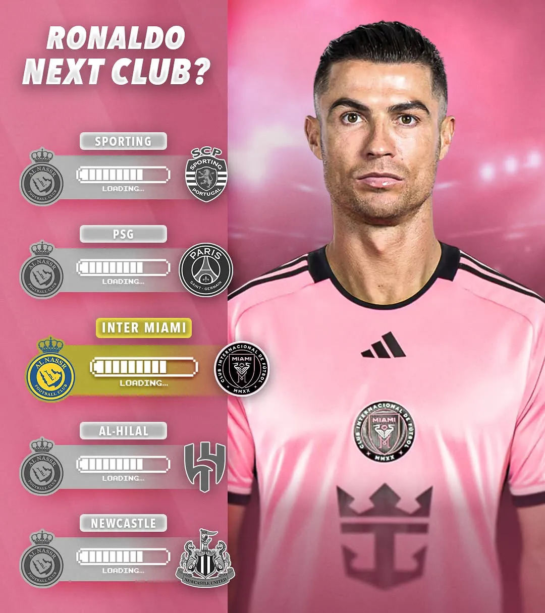 C罗新决定！宣布离开皇马，加盟尤文图斯！