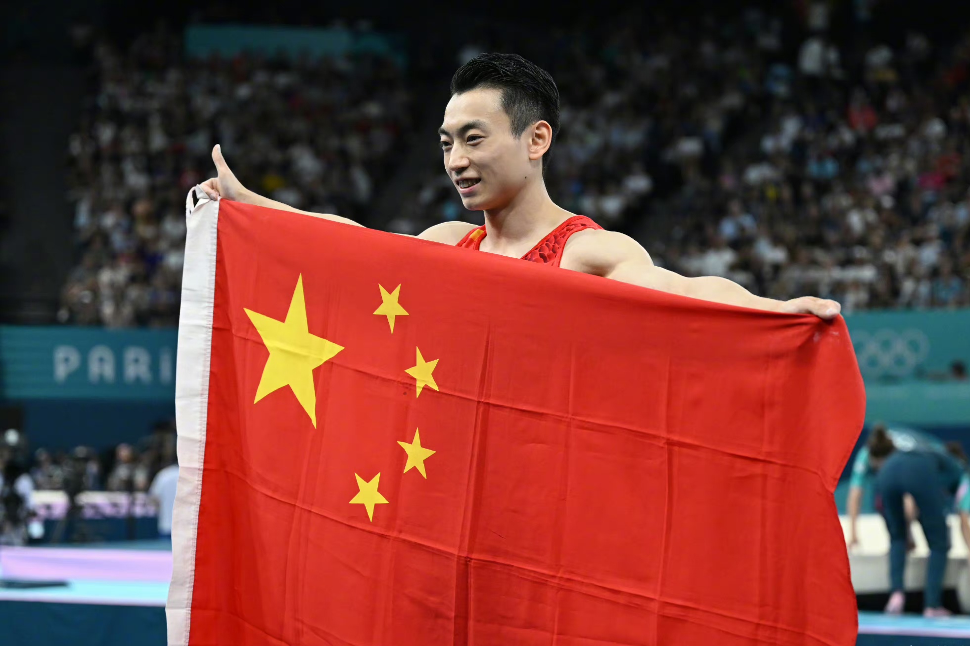 中国运动员力挺夺金，信心十足